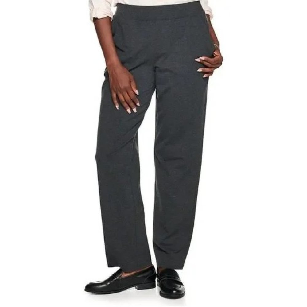 Croft & Barrow Easy Knit Straight Leg Pants XXL